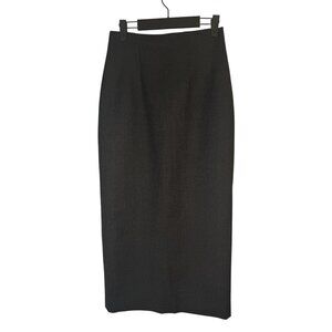 2/$30 Zara Small Black Charcoal Pencil Skirt Polyester Blend